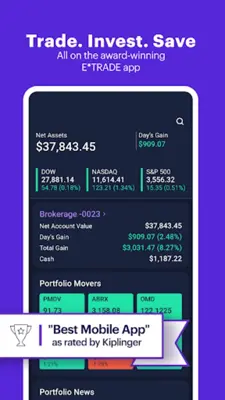 E*TRADE android App screenshot 12