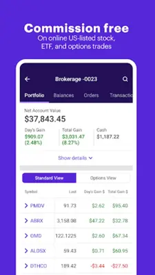 E*TRADE android App screenshot 6